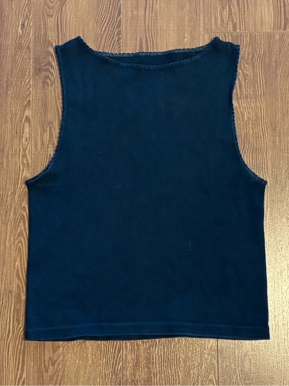 Brandy Melville Navy Crewneck Tank